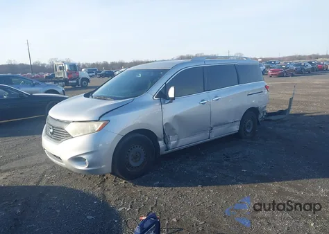 2014 Nissan Quest S from USA, damaged, VIN JN8AE2KP2E9101012